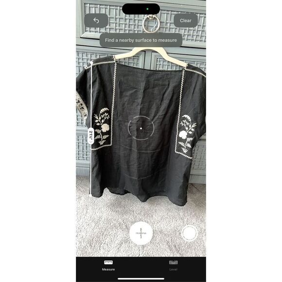 Madewell wildfield embroidered blouse, Small $98 E 34 - Picture 7 of 7